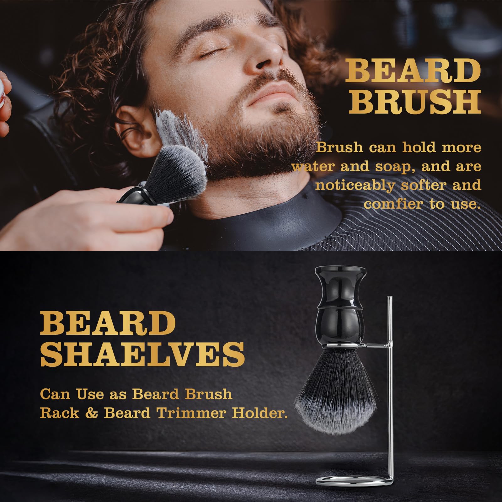 Fathers Day Christmas Gift Baskets, Birthday Gifts Spa Kit for Men Classic Perfume Bath Gift Set and Shower Gift Basket Self Care Shaving Kit Mens Bath Beard Spa Gifts Baskets Mens Gift Set beauty kit