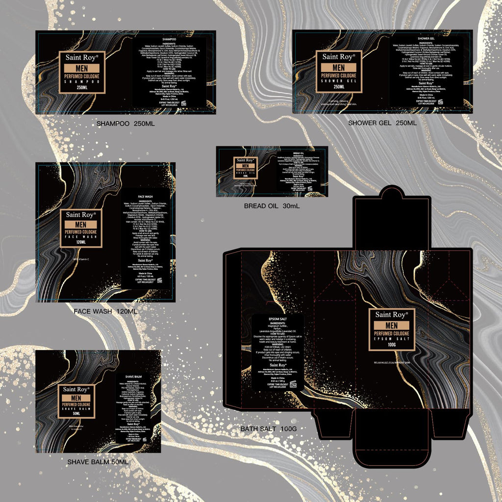 Fathers Day Christmas Gift Baskets, Birthday Gifts Spa Kit for Men Classic Perfume Bath Gift Set and Shower Gift Basket Self Care Shaving Kit Mens Bath Beard Spa Gifts Baskets Mens Gift Set beauty kit