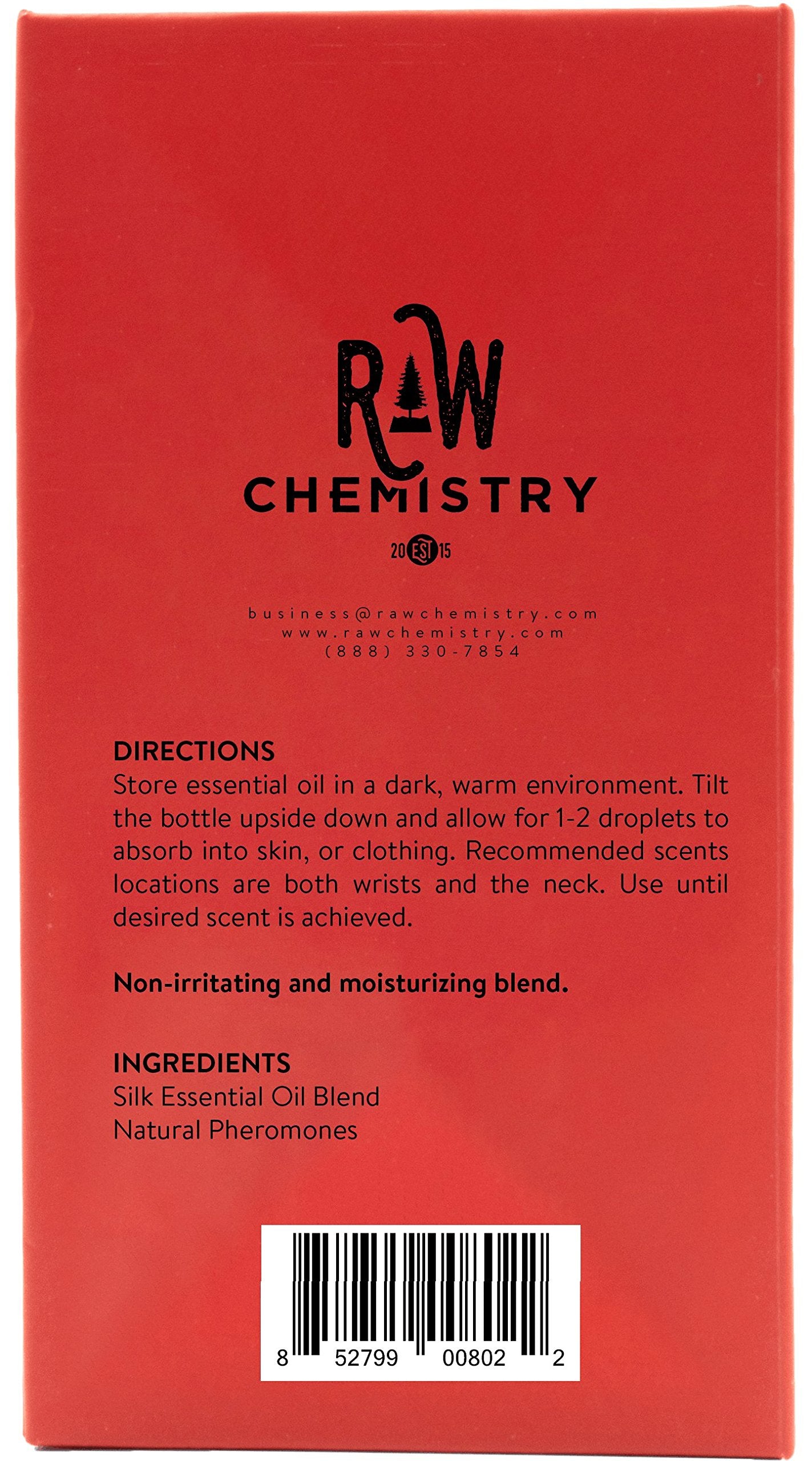 RawChemistry For Him, Pheromone Infused Cologne Spray - Bold, Extra Strength Infused Formula 1 Fl. oz