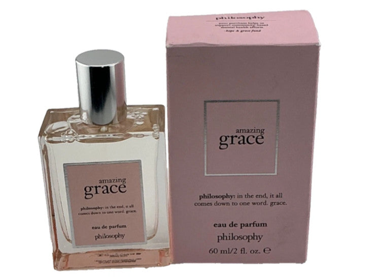 $64 Amazing Grace By Philosophy, 2 Oz Edt Spray For Women SEALED BOXES HTF
