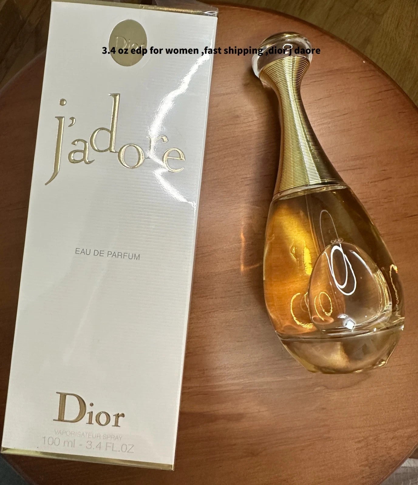 J'AD0RE EAU DE PARFUM SPRAY FOR WOMEN 3.4OZ/100ML NEW SEALED IN BOX J-ad0reEDP🎁